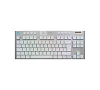 Logitech G G915 X Lightspeed TKL Teclado para Gaming inalámbrico de Perfil bajo, Disposición QWERTY Inglés Reino Unido, Táctil - Negro