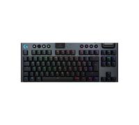 Logitech G G915 X Lightspeed TKL Teclado para Gaming inalámbrico de Perfil bajo, Disposición QWERTZ Suiza, Táctil - Negro