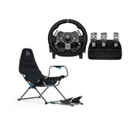 Logitech G G920 Driving Force + Playseat Challenge X | Racing Wheel for Xbox and PC - Edition EU Plug - Black