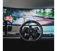 Volante - Logitech G923, Para Xbox X, Xbox One, PC, Pedales, Escala 1:1, USB, LED, Trueforce, Negro