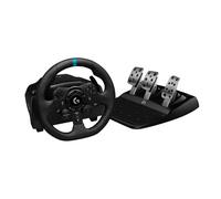 Volante - Logitech G923, Para PS5, PS4, PC, Pedales, Escala 1:1, USB, LED, Trueforce, Negro