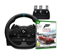 Logitech G G923 Volante & Pedales + Forza Horizon 6 (Disco) para Xbox Series X - Negro