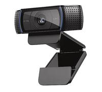Logitech G HD Pro C920 cámara web 1920 x 1080 Pixeles USB 2.0 Negro - Webcam (1920 x 1080 Pixeles, 1080p,720p, H.264, 15 MP, USB 2.0, Negro)