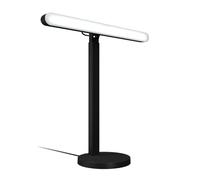Logitech G Litra Beam, luz LED principal premium para gaming, TrueSoft, soporte de escritorio ajustable, ajustes de brillo/temperatura de color, control de aplicación de escritorio, PC/Mac, Grafito