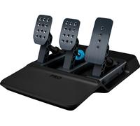 Logitech G PRO Racing Pedals - Pedales de simulación de carreras con freno con celda de carga de 100 kg, totalmente personalizables, resortes y elastómeros intercambiables, diseño modular, Negro