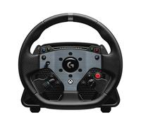 Logitech G PRO Racing Wheel - Volante para PC, Xbox Series X|S, Xbox One, fuerza de 11 N⋅m, accionamiento directo, Feedback ultrarrealista, palancas de cambio magnéticas, doble embrague - Negro