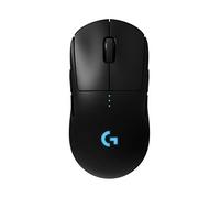Logitech G Pro Ratón Gaming Inalámbrico, Captor Hero 25K, 25,600 dpi, RGB, Ultra-Ligero, Peso Reducido, 4-8 Botones Programables, Batería Larga Duración, Powerplay, PC/Mac, Color Negro