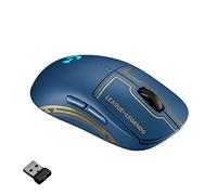 Logitech G Pro Ratón Inalámbrico para Gaming - Lightspeed, Sensor Hero 25K, 25,600 dpi, RGB, 4-8 Botones Personalizables, Ambidiestro, Edición Oficial League of Legends - Azul (910-006451)