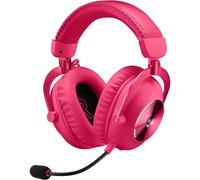 Logitech G PRO X 2 LIGHTSPEED Auriculares Inalámbricos Bluetooth Gaming Magenta