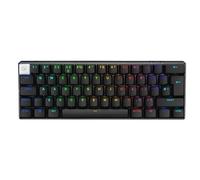 Logitech G PRO X 60% LIGHTSPEED, Miniteclado inalámbrico para gaming, mecánico compacto, RGB LIGHTSYNC, Bluetooth, teclas de PBT, interruptores ópticos GX táctiles, QWERTY US, Negro