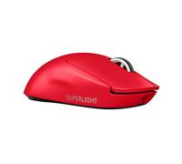 Logitech G Pro X Superlight 2 SE ratón inalámbrico para Gaming, 60 g, 5 Botones programables, Sensor de 44 000 dpi, Velocidad máxima >888 IPS, Velocidad de Respuesta de 1 kHz, USB-C, PC/Mac - Rojo