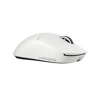 Logitech G PRO X SUPERLIGHT 2c, ratón inalámbrico compacto para gaming, 53g, calidad profesional, 5 botones programables, sensor de 44K DPI, frecuencia de sondeo de hasta 8 kHz, PC/Mac, USB-C - Blanco