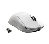 Logitech G PRO X SUPERLIGHT Ratón Gaming Inalámbrico, Captor HERO 25K, 25,600 DPI, Ultraligero con 63g, Peso Reducido, 5 Botones Programables, Batería Larga Duración, PC/Mac - Blanco