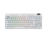Logitech G Pro X TKL Lightspeed, Teclado inalámbrico para Gaming - Blanco - DEU - Tactile