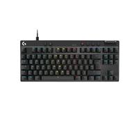 Logitech G G515 Lightspeed TKL de Perfil bajo Teclado para Gaming inalámbrico, Disposición QWERTY Pan Nordic, Lineal - Negro