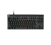 Logitech G Pro X TKL Rapid, Teclado para Gaming con Cable sin Teclado numérico con interruptores analógicos magnéticos, Modo de Disparo rápido, RGB, accionamiento Ajustable, US INTL - Negro