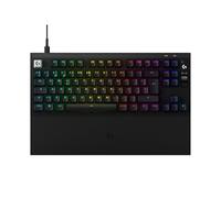 Logitech G Pro X2 Rapid, Teclado para Gaming con Cable, ESP QWERTY - Negro | Interruptores magnéticos analógicos, activador rápido, pantalla OLED, tasa de sondeo de 8 kHz, reposamuñecas, USB-C extraíble