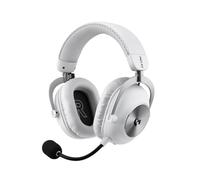 Logitech G Pro X3 Lightspeed Auriculares para Gaming - Blanco | Micrófono de 48 kHz, transductores de grafeno de 50 mm, sonido envolvente 7.1, Bluetooth, PC, PS5