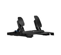 Logitech G RS Pedals - Pedales para simulación de carreras | Freno loadcell 75 kg, pedales posiciones ajustables, diseño modular, estructura acero resistente y extensible - Negro