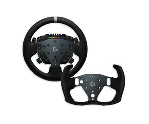 Logitech g rs50 system, setup de volante de simulación de 3 piezas -
