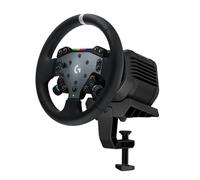 Logitech G RS50 System, setup de volante de simulación de 3 piezas - Negro | Base de volante RS50 con transmisión directa de 8 N⋅m, RS Wheel Hub con 13 botones y RS Round Wheel de 11 pulgadas - PC