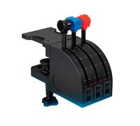 Logitech G Saitek PRO Flight Throttle Quadrant, Professional Simulation Axis Lev