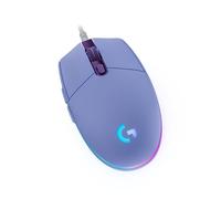 Logitech G203 LIGHTSYNC Ratón USB Gaming con Iluminación RGB Personalizable, 6 Botones Programables, Captor 8K para Gaming, Seguimiento de hasta 8,000 DPI, Ultra-ligero - Lila