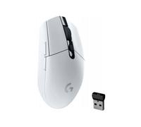 Logitech G G305 Lightspeed Ratón Gaming Inalámbrico | Captor HERO 12K, 12,000 DPI, Ultra-ligero, Batería de 250h, 6 Botones Programables, Memoría Integrada, PC/Mac - Blanco