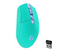 Logitech G305 LIGHTSPEED Ratón Gaming Inalámbrico, Sensor HERO, 12.000 DPI, Ligero, 6 Botones Programables, Batería de 250h, Memoria Integrada, Compatible con PC/Mac - Verde