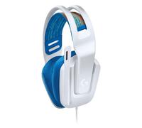 Auriculares logitech g335/ con micrófono/ usb/ blancos