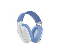 Logitech G435 Lightspeed Blanco y Lila - Auriculares gaming inalámbricos