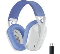 Logitech G435 LightSpeed Inalámbrico Gamer Auriculares (Blanco/Violeta)