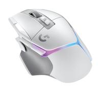 Logitech G G502 X PLUS LIGHTSPEED Ratón inalámbrico RGB para Gaming - Ratón óptico con interruptores híbridos LIGHTFORCE, LIGHTSYNC RGB, sensor HERO 25K, compatible con PC - macOS/Windows - Blanco