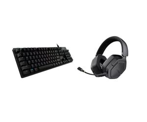 Logitech G512 Teclado Gaming & Trust GXT 1493 Ravox Cascos Gaming