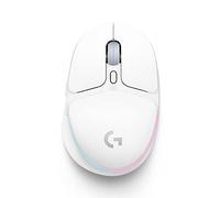 Logitech G705 Ratón Inalámbrico para Gaming, Iluminación LIGHTSYNC RGB Personalizable, Inalámbrico Lightspeed, Conectividad Bluetooth, Ligero, PC/Mac/Portátil - Blanco