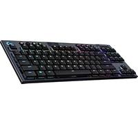 Logitech G915 Lightspeed TKL Teclado Gaming Mecánico Inalámbrico con Teclas GL-Táctil de bajo Perfil, LIGHTSYNC RGB, Diseño Ultra Delgado, 40 Horas duración de Batería, QWERTY Portugués - Negro