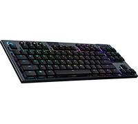 Logitech G915 TKL Tenkeyless LIGHTSPEED RGB Teclado Mecánico Gaming para Ordenador Portátil y PC, Interruptor de Perfil Bajo, LIGHTSYNC RGB, Inalámbrico, Función Bluetooth, Negro