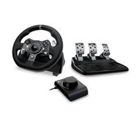 Logitech G920 Racing Wheel and Floor Pedals para Xbox Series X|S, Xbox One, PC y Mac + Racing Adapter, adaptador para PRO Racing Wheel y pedales, Driving Force Shifter, RS Shifter & Handbrake - Negro