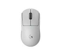 Logitech G Pro X Superlight 2, Ratón inalámbrico para gamingratón Pro-Grade de 60 g con 5 Botones programables, Sensor de 44 000 dpi, Velocidad de Respuesta de 8 kHz, Carga USB-C para PC/Mac - Blanco