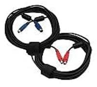 Logitech Cable de vídeo Group WW-9004 S-Video Mini-DIN (M) a Mini-DIN (M) 2 piezas