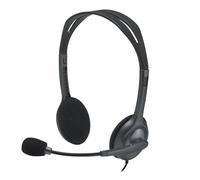 Logitech 981-000593 auricular y casco Auriculares Alámbrico Diadema Oficina/Centro de llamadas Gris