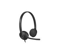 Logitech H340 Auriculares con cable y conector USB-A
