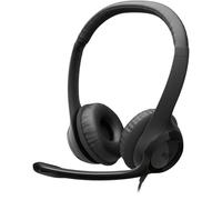 Logitech H390 - Auriculares con Cable Micro USB con micrófono para PC, cancelación de Ruido