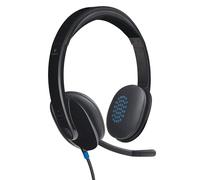 Logitech auriculares + micro h540 negro