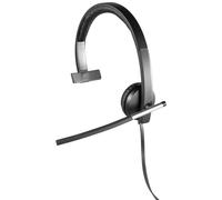 Logitech H650e Wired Headset, Mono Headphone with Noise-Cancelling Microphone, U