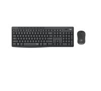 LOGITECH - INPUT DEVICES MK295 - Grafito Combinado inalámbrico silencioso, Color Rojo