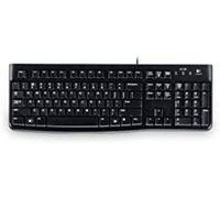 Logitech k120 corded keyboard teclado usb qwertz húngaro negro