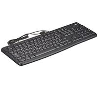 Logitech K120 Teclado con Cable Business para Windows, Disposición QWERTY UK, Negro