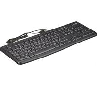 Logitech K120 Teclado con Cable Business Windows, Conecte y Listo USB - Qwerty