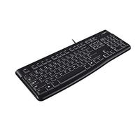 Logitech K120 Teclado con Cable para Windows, Disposición AZERTY Belga - Negro